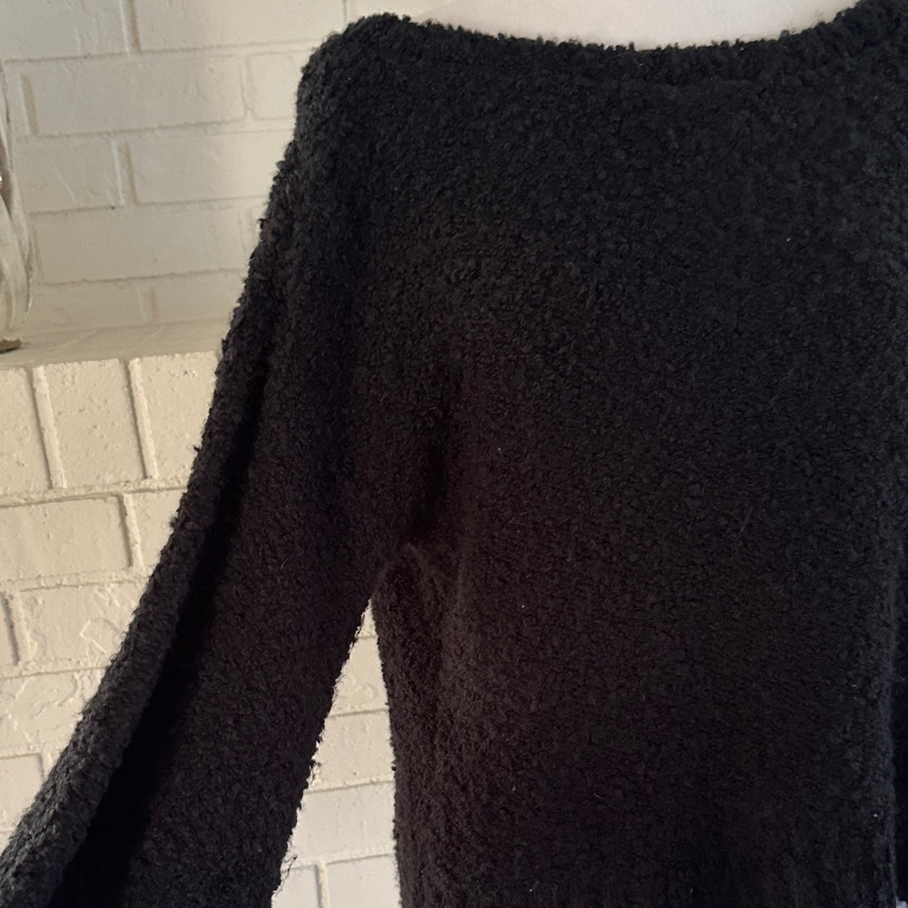 Bar III Textured Black Sweater - Picture 3 of 13